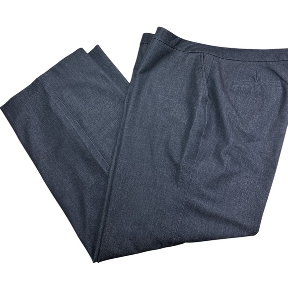 Halogen Darkwash WideLeg Dress Trouser Size 18W Preowned - Picture 5 of 7